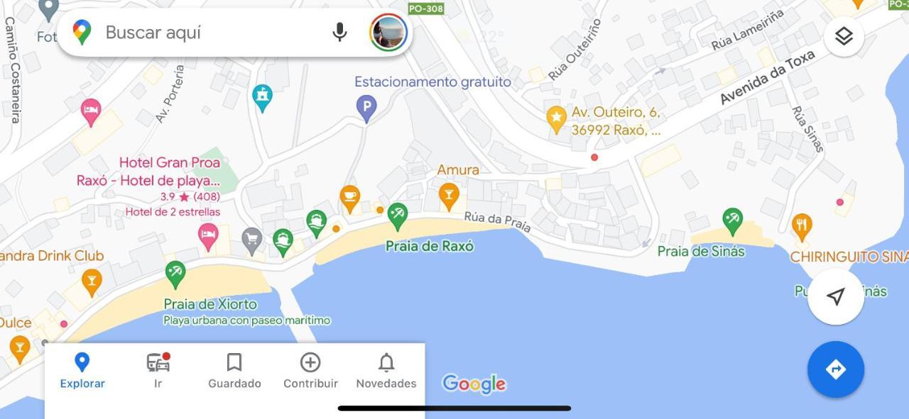 Apartamento Lb, Vistas A La Ria Raxo Extérieur photo